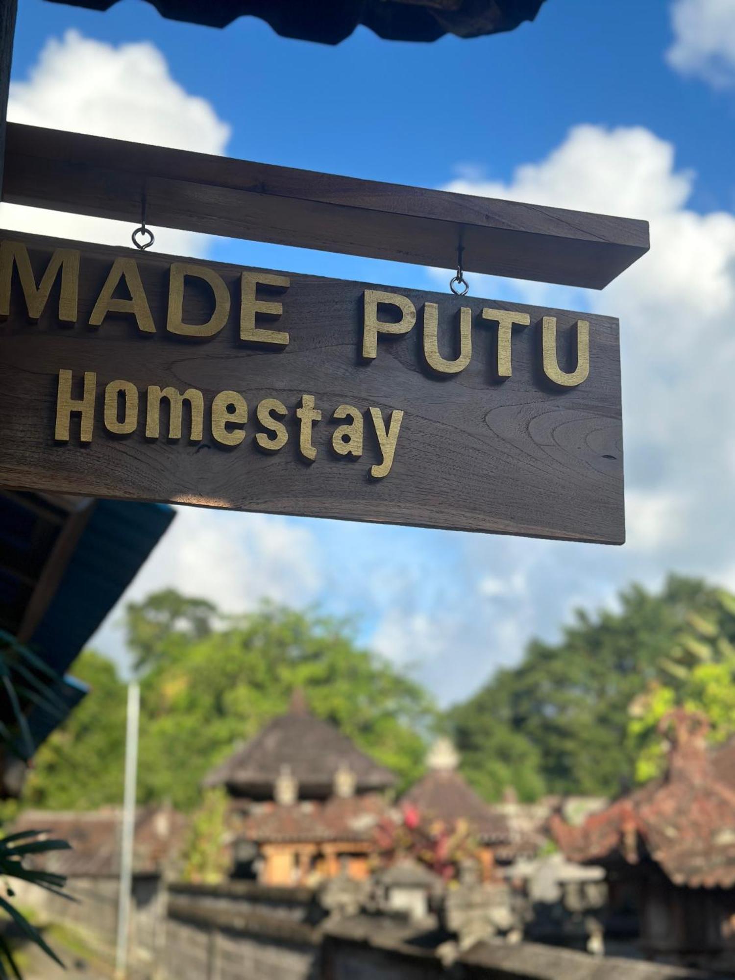 Made Putu Homestay Сідемен Екстер'єр фото