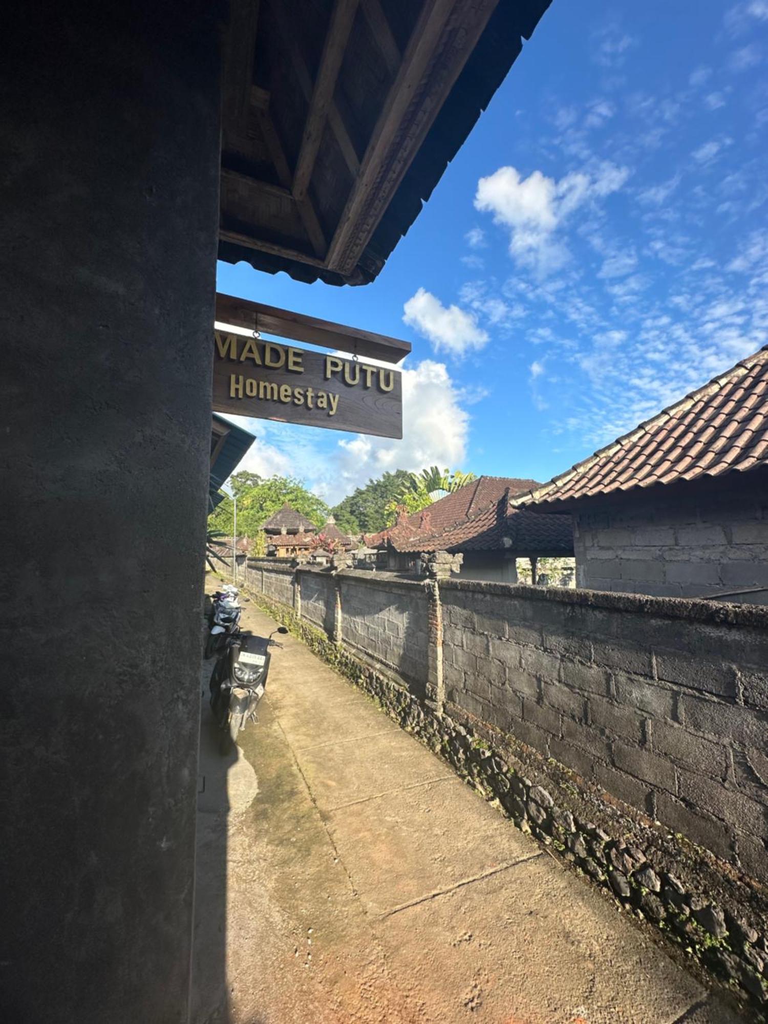 Made Putu Homestay Сідемен Екстер'єр фото